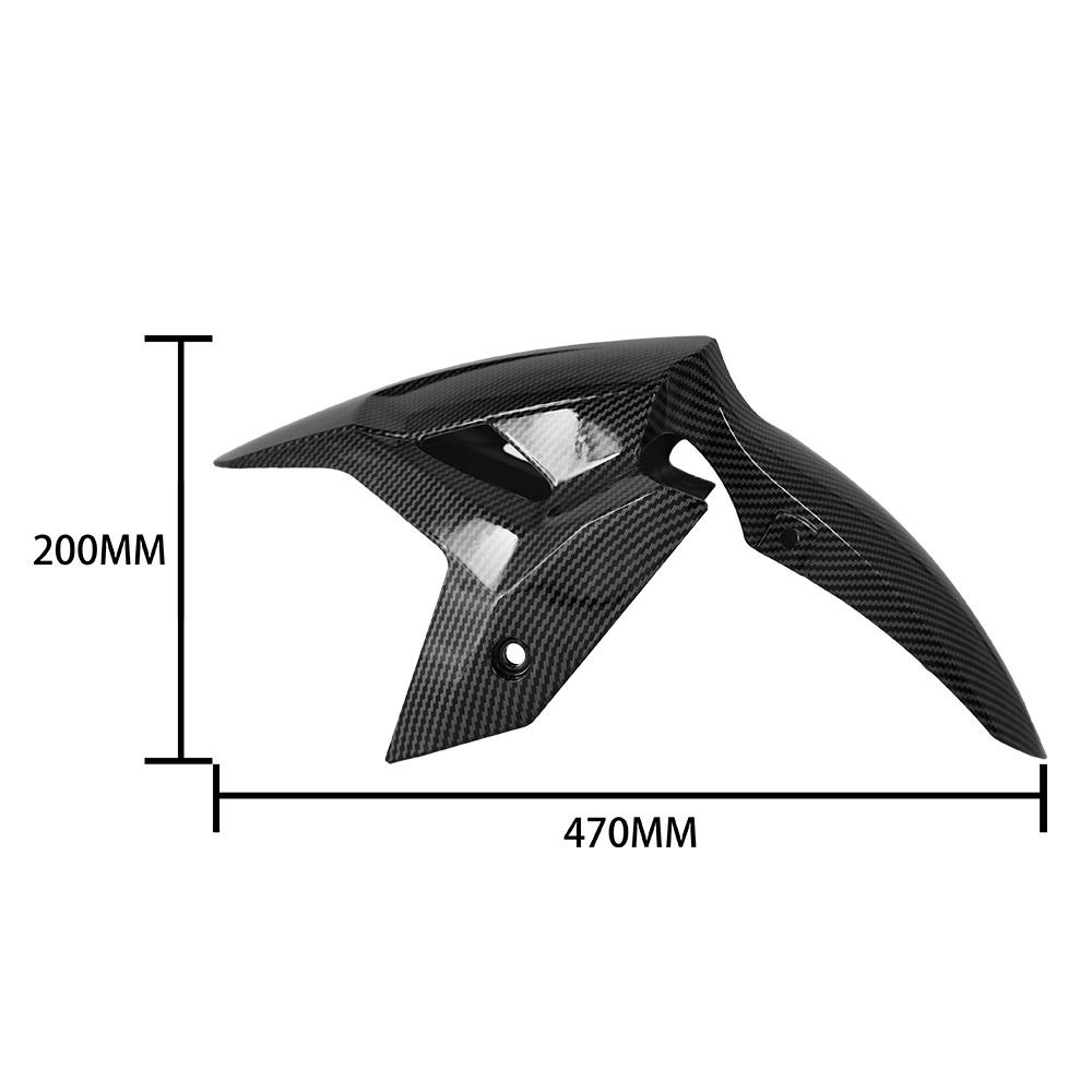 Motorcycle Front Fender Mudguard Tire Splash Mud Guard Accessories For Kawasaki Z400 Z 400 Z-400 2018-2020 2021 2022 2023 2024