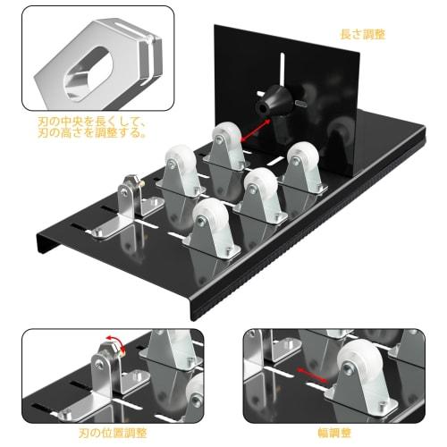 FIXM Glass Bottle Cutter, Square & Round Bottle Cutting Tool with Accessory Tool Kit for Wine Bottles, DIY Vases, Candlesticks, and Square and Oval Gl