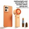 3 Gears Mini Handheld Fan USBRechargeable Cooling Fan Portable Pocket Neck Fan  Summer Essentials