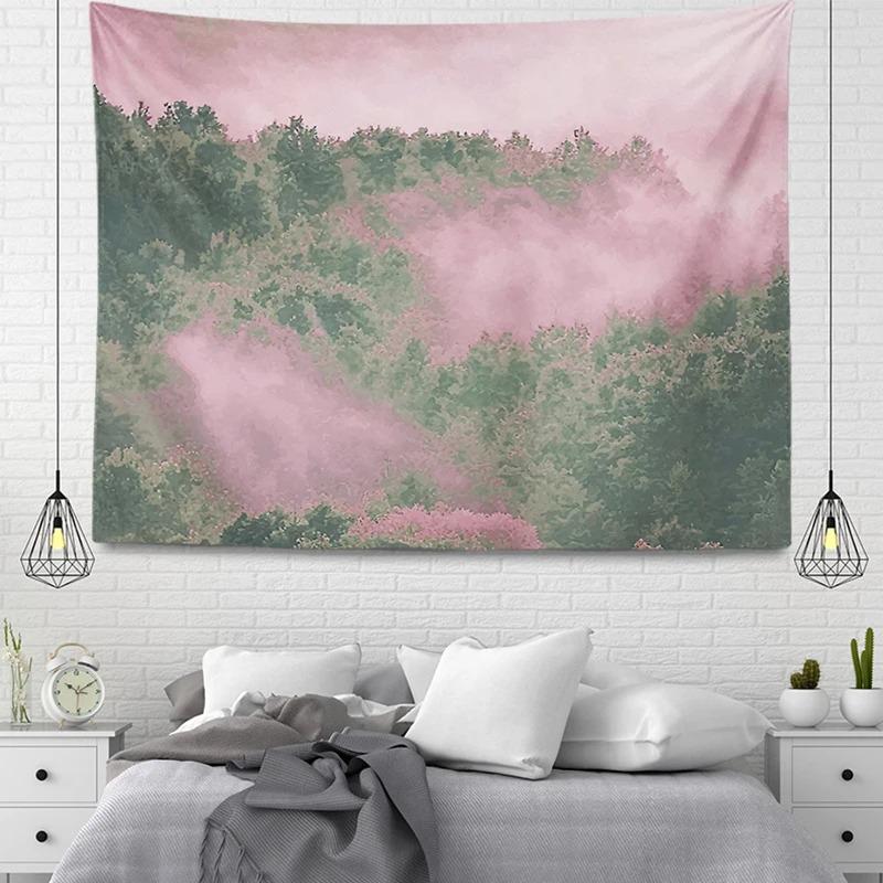 Мультфильм переулок уличного узора гобелен украшение стены дома гобелен офис гостиная — фото 18