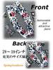 SpringSwalloow SpSw Original Print Stretch Denim Colorful Size 37 Men's Jeans, Design, Hip-Lifting, Slimming, Winter, Outdoor,