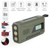 Hand Crank Charged DAB/FM Radio with LED USB Charged & Solar Power for Camping