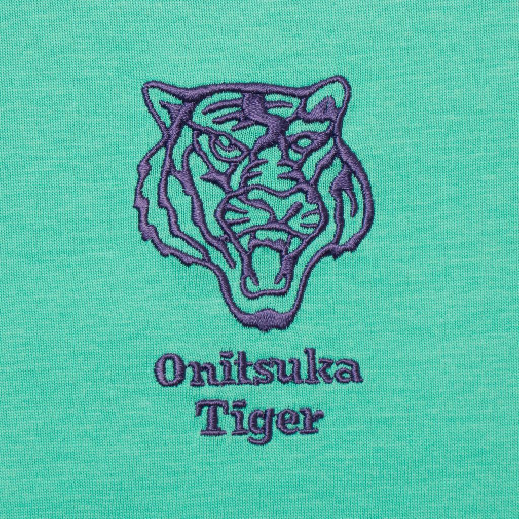 Onitsuka Tiger Logo Mountain Outdoor Casual Sports Dopamine Crew Neck Short Sleeve T-Shirt Unisex T-Shirt 2183B405-300
