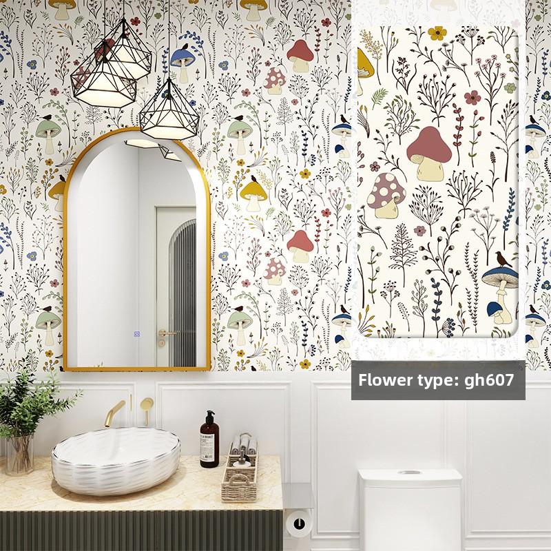 Vodotěsná a odolná proti vlhkosti Omyvatelná Tapeta na pozadí do ložnice, pokoje, obývacího pokoje Domácí Samolepka na zeď