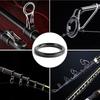 80/120PCS Ceramic Rod Eye Replacement Kit Rod Building Maintenance Kit  For Fishing Pole Repair