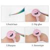 100 Pcs Disposable False Eyelash Flower Glue Cup Ring Holder Tattoo Pigment Eyelash Extension Tool Accessories