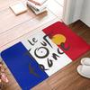 Flag Of France Doormat Mat Anti-Slip French La Tour Eiffel Kitchen Bathroom Bedroom Rug Carpet 40*60cm