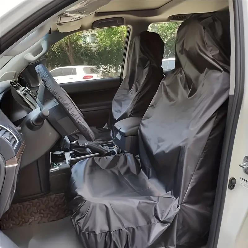 1Pc Universal Black Car Seat Protector Waterproof Antifouling Steering Wheel Cover For Auto Dogs Trunk Boot Mat Dog Supplies