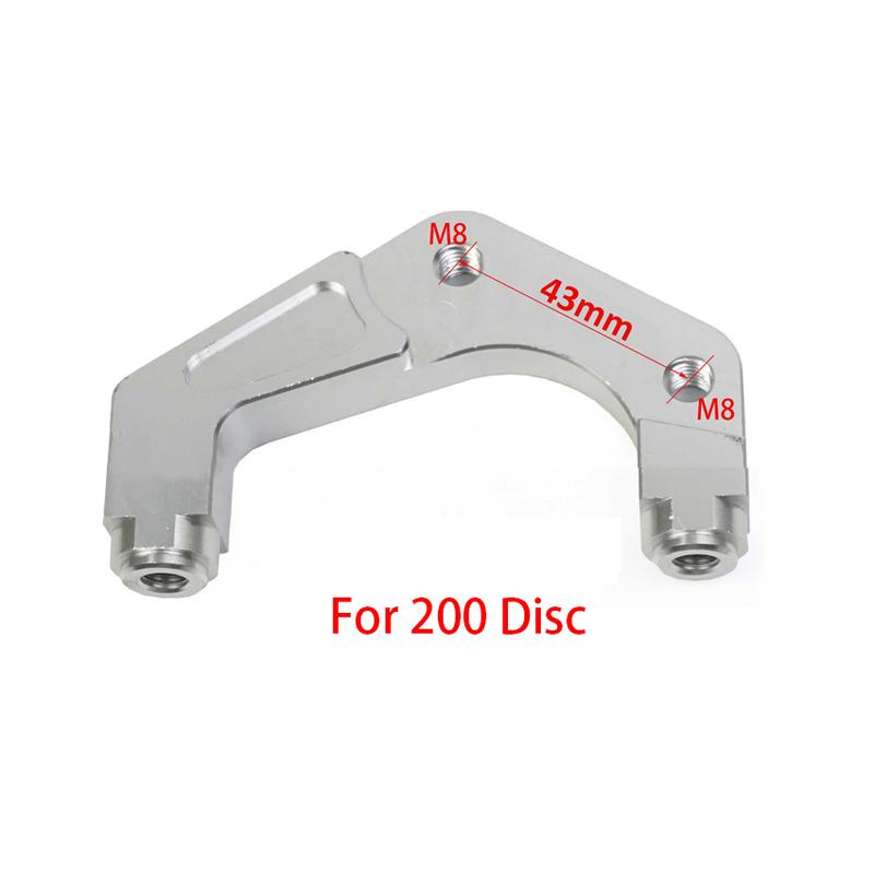 RPM 57mm Hole Pitching Brake Disc Universal 200mm Floating Rotor Front CNC Brake Caliper for Yamaha RSZ JOG BWS Zuma Aerox Honda