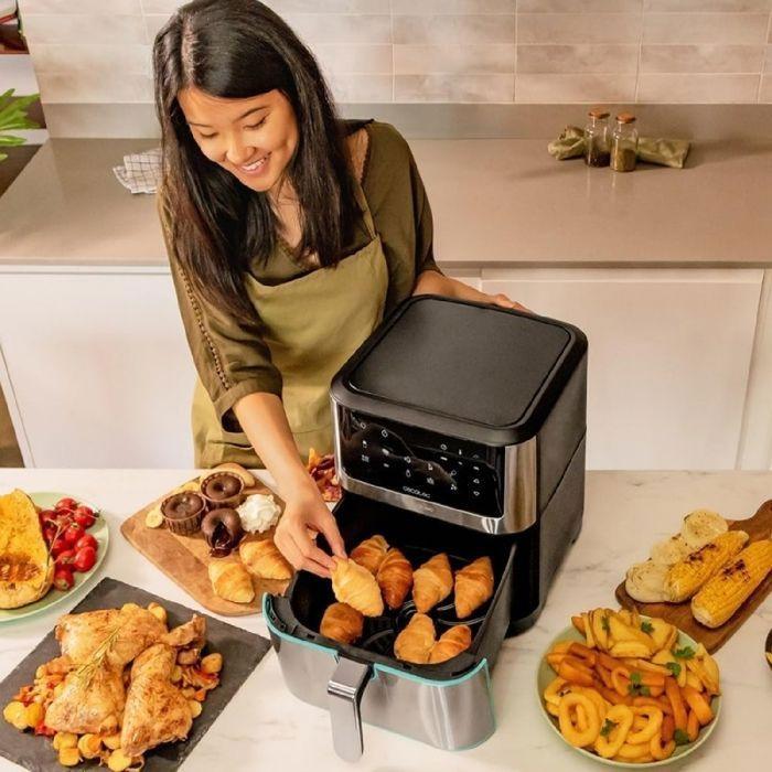 Cecotec 8 L Oil-free Fryer Cecofry Supreme 8000. 1800 W, 10 Menus, Perfect Cook Technology