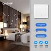 220V Wireless Single-Channel Remote Light Switch, Smart On-Off Panel, 433MHz, No Wiring Needed