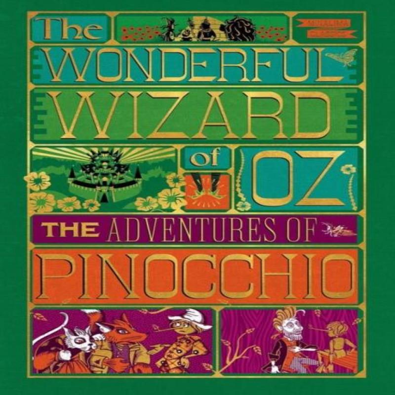 Adventures of Pinocchio and Wonderful Wizard of Oz MinaLima Illus.... 9780063273856