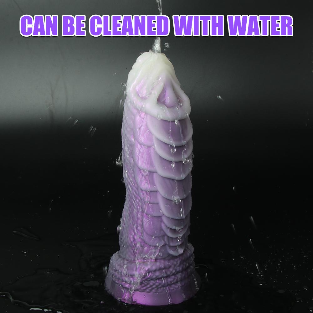 Big Monster Dildo with Raised Points Anal Plug Adult Female Sex Toy Vagina Clitoral Strong Stimulator Couple Tight Anus Massager