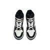 Anta Flame Abrasion Resistant High Top Skateboard Shoes Women's Black White Purple 122248990R-4