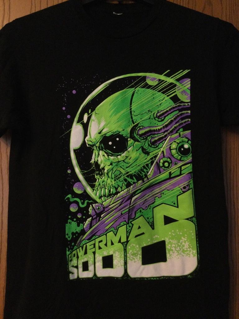 Powerman 5000 - Black Shirt - Graphic Print - No Tag
