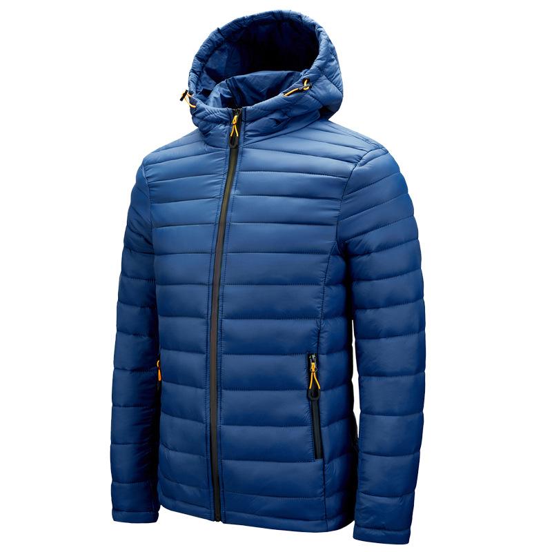 clothes, hooded winter warm and light winter coat, top can be printed logo