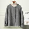 Double-sided wool coat women's short spring new temperament loose woolen coat women's small