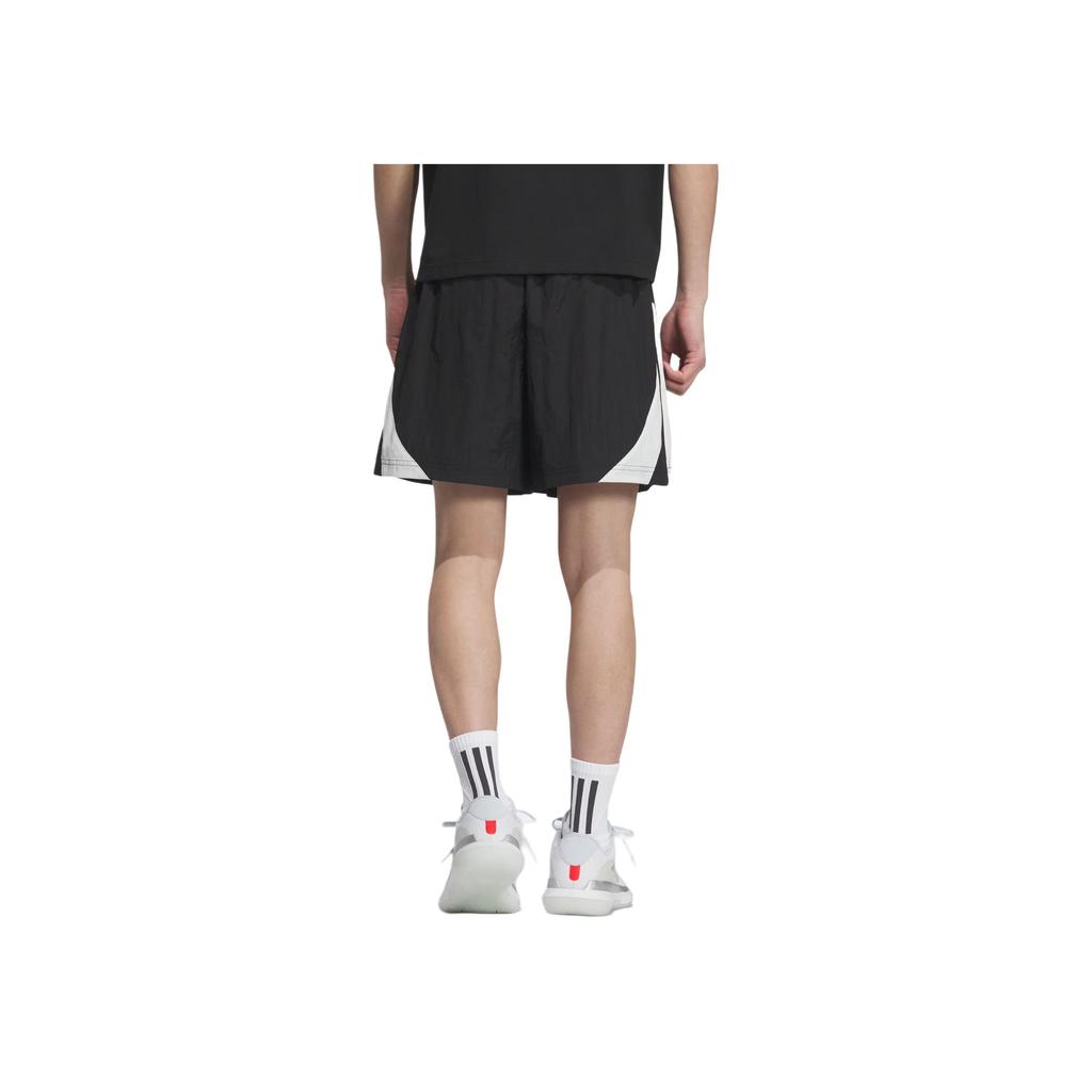 Adidas Basketball SS25 Woven Loose Fashion Soft Versatile Sports Basketball Pants Men Bottoms KE5908