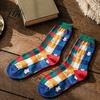 Holiday Season Stocking Stuffers Christmas Socks for Men And Women, Soft Combed Cotton Crew Winter Socks, Novelty Colorful Footwear Wear Party
