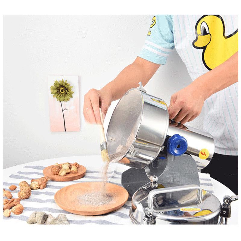 Stainless Steel Electric Grain and Cereal Grinder for Ultra-Fine Dry Grinding
