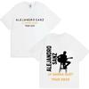 Singer Alejandro Sanz 2026 New Graphics Tshrit Crewneck Y2k Casual Short Sleeve Tees Unisexs Unisexs Pure Cotton Streetwear Hip Hop