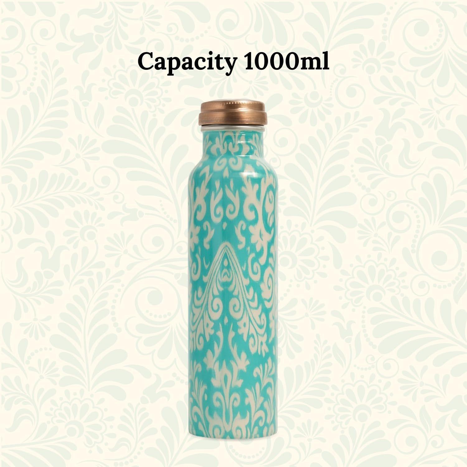 

Бутылка для воды из чистой меди (1 литр) | Герметичная | Бутылка для воды из чистой меди | Бутылки Tamba | Подлинная медная бутылка | Прочная медная бутылка