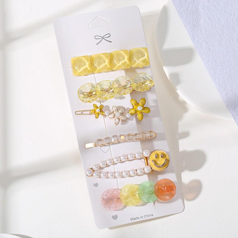 2022 Winter Korean Style Metal Hair Clip for Girls - Trendy Bangs Hairpin and Side Clip Hair Accessories