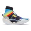 Li Ning WOW 9 Basketball Shoes Men's High top Dolphin Blue/Black/Flame Red ABER003-10