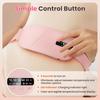 Women Period Heating Pad Electric Abdomen Warmer Vibration Waist Massage Belt Portable Belly Menstrual Cramps Relieve Massager