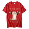 Fun Sports Cat Funny Graphic TShirt  Unisex HighQuality Trendy Summer Casual Oversized 100 Cotton Short Sleeve Tshirts