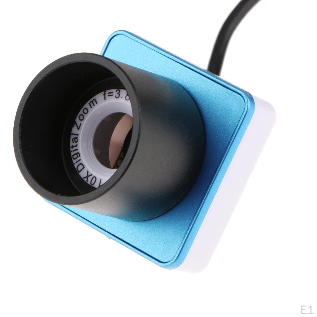Telescope Digital Eyepiece Lens 0.8MP F/3.85mm Length Composite Video Port USB 2.0