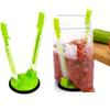 1pc Bag Holder, Countertop Vertical Food Bag Rack, Adjustable and Practical for Kitchen Counter or Cabinet