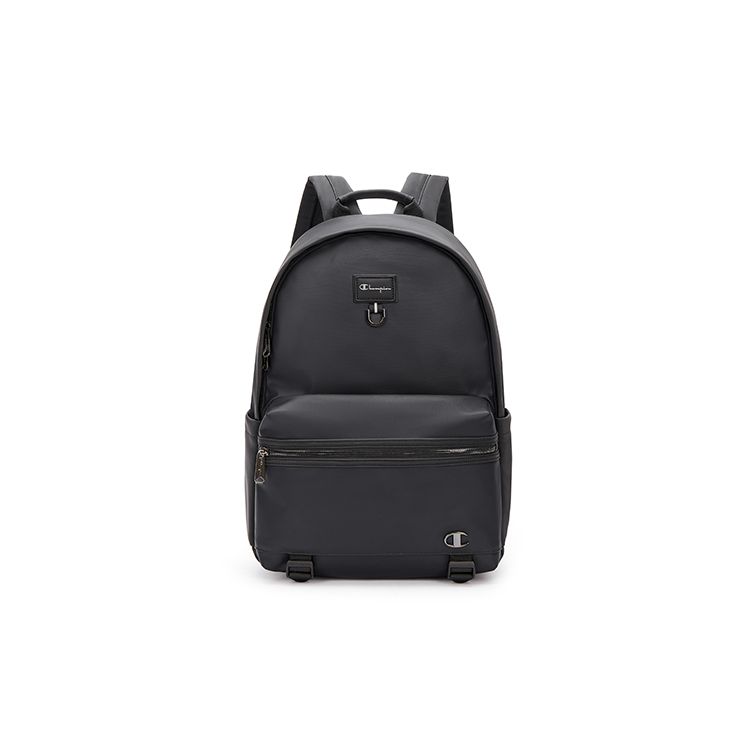 Champion Champ Tracer Backpack 2 Script Logo Leather Label Metal Buckle Fashionable Versatile Trendy Fabric Synthetic Leather Backpack U4AACPU05