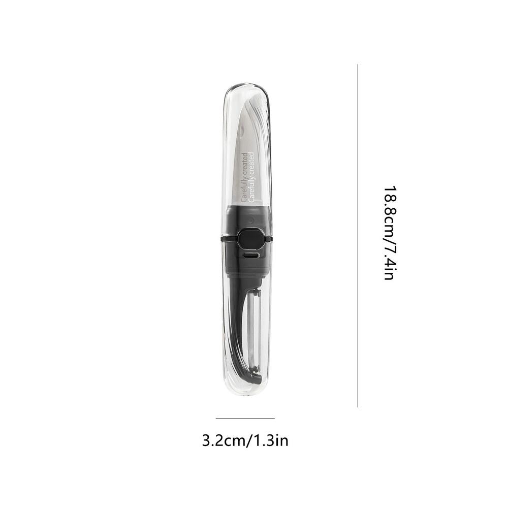 

2-in-1 Fruit Peeler Multifunctional Vegetable Peeler Stainless Steel Fruit Cutter Peeler Vegetable Potato Carrot Peeler Kitchen чёрный