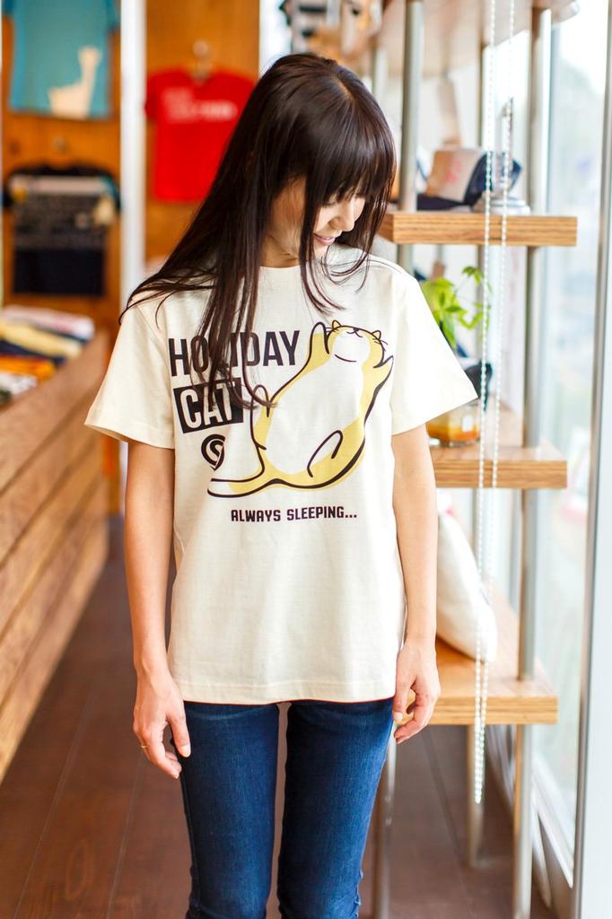 Scorpy Cat Print for Cat HOLIDAY Size XL T-Shirt Lovers, CAT, Natural,