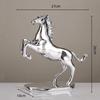Creative Golden Horse Desktop Decoration Resin Crafts Simulated Animal Sculpture Lucky Horse Decorative Figurines Home Decoratio