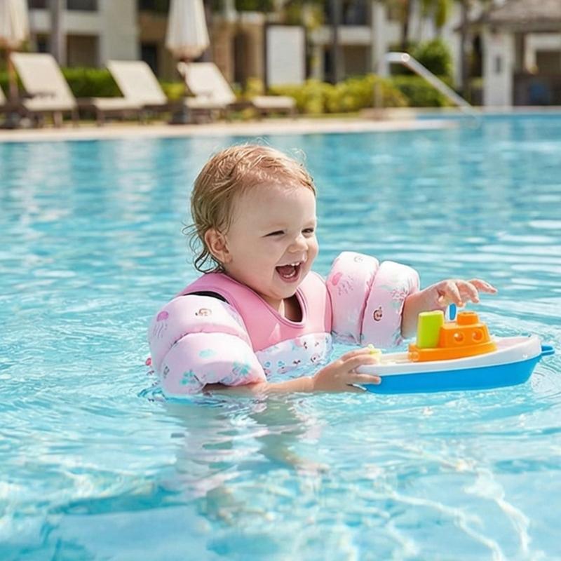 Toddlers Swimming Training Jackets Kids Swim Vest Float Jackets Toddlers Floatie Assist Swimwears Water Pool Accessory
