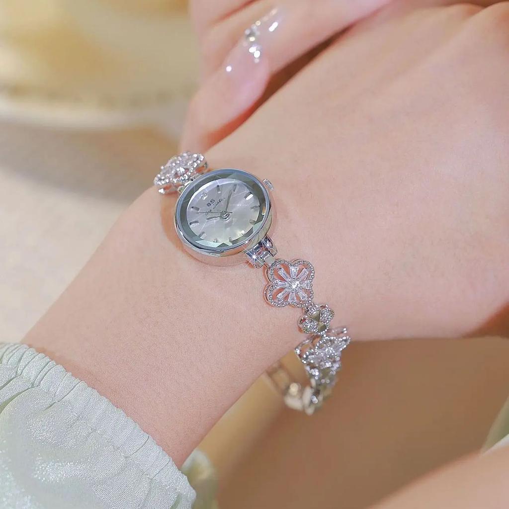 New Elegance Ladies Dress Watches Lucky Gifts For Woman Wrist Waterproof Gold Silver Watch High Quality