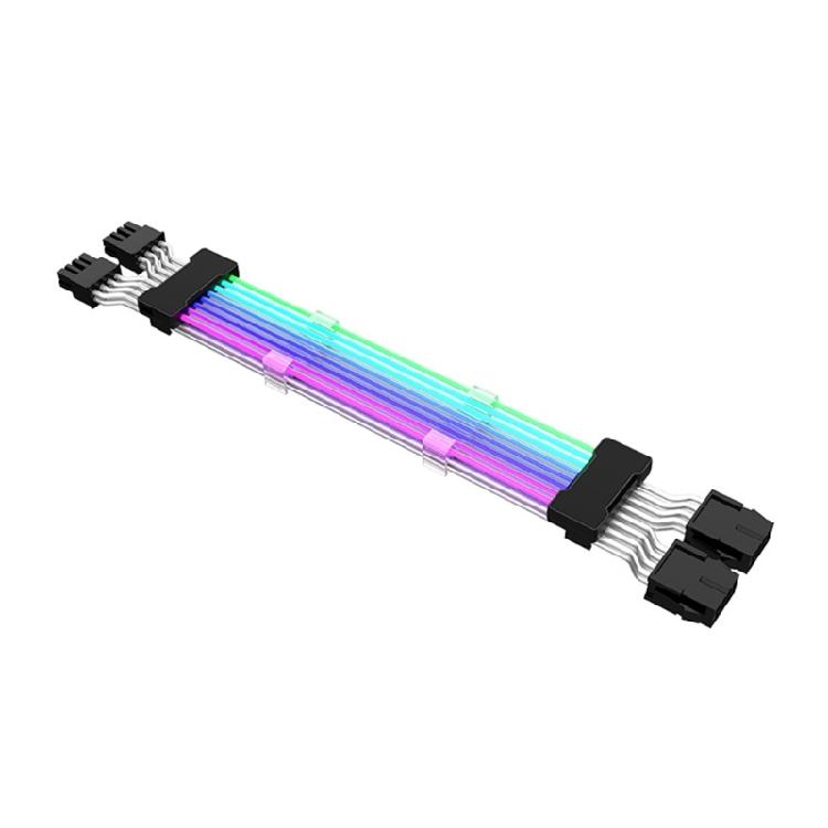 ARGB PSU Power Supply Extension Cable RGB Flow ATX 24Pin GPU Dual Triple 8Pin