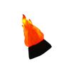 Multicolored Flame Effect Lamp Outdoors Emergency Indicators Halloween Thanksgiving Mood Lighting USB Rechargeable