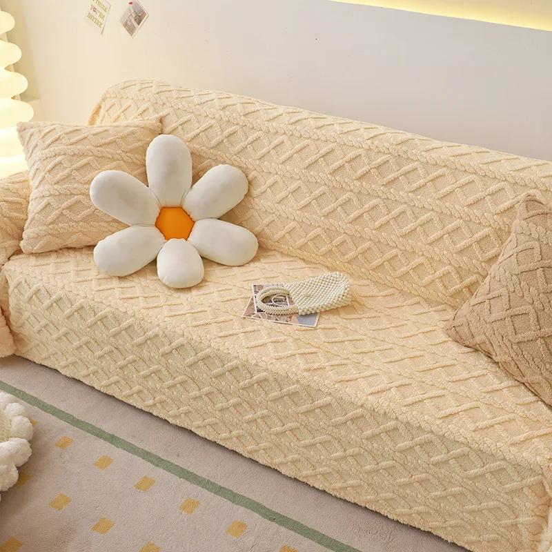 Скандинавское одеяло с кисточками — фото 5