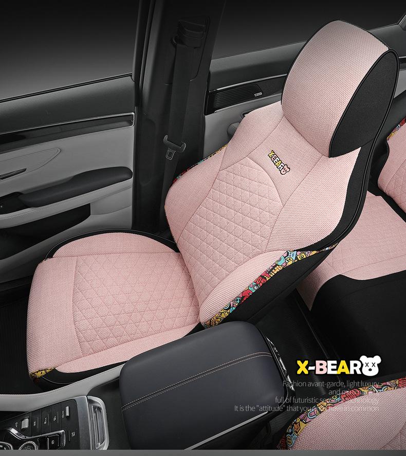 BYD Song PLUS Autositzbezug: Ganzjähriges Leinen, Rundum-Design