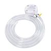 Kit di drenaggio AC per finestre magnetiche Tubo in PVC trasparente Clip in acciaio inossidabile Adattatore di drenaggio AC magnetico 6 piedi