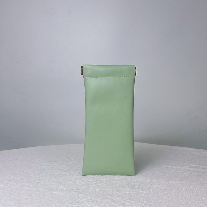 Lychee Pattern Shrapnel Storage Bag: Large Makeup Bag, Glasses Pouch, Inner Clutch, Lipstick & Coin Purse Set.