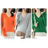 Women's Autumn And Winter Long Sleeved Knitted Top Base Shirt