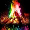 Praf Magics Flames Schimbător de Culoare Culoare de Lungă Durată Plicuri cu Flăcări pentru Interior Exterior