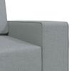 Sofa Bed Light Grey 245 x 78 x 77 cm Fabric