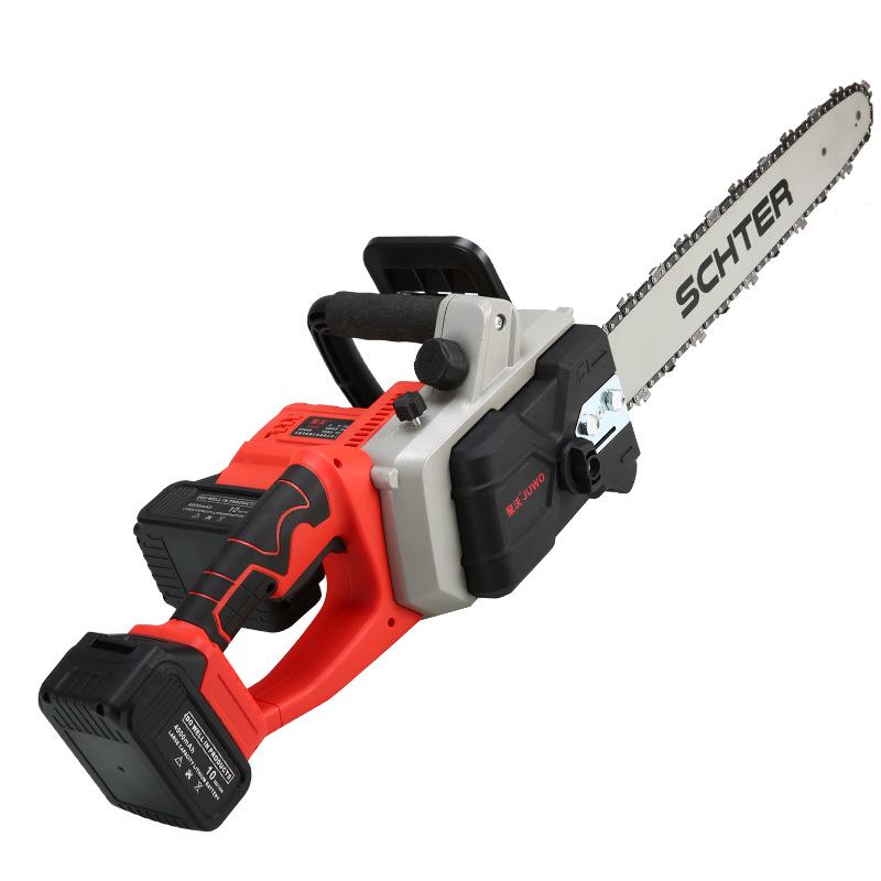 Wireless Lithium-ion Electric Chainsaw for Outdoor Pruning and Efficient Single-Hand Logging