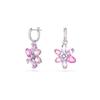 Gema Mixed Cut Stud Earrings Women's Silver 5658397
