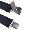 Heavy Duty Big Size Suspenders for Men Work Outdoor 2 Inch Wide X Back 4 Strong Clips Adjustable Elastic Trouser Braces Straps